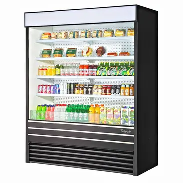 Turbo Air TOM-60EB-N Merchandiser, Open Refrigerated Display