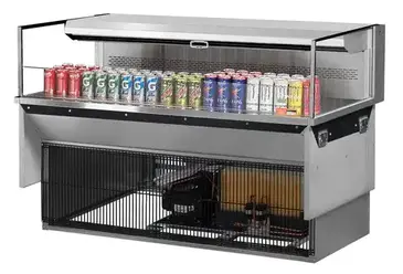 Turbo Air TOM-60L-UF-S-1SI-N Display Case, Refrigerated, Drop In