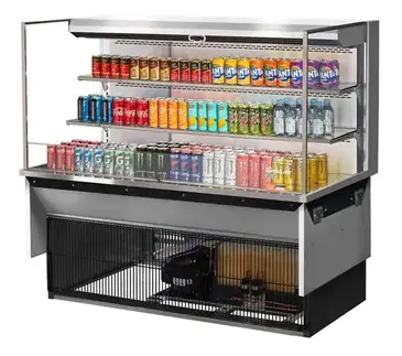 Turbo Air TOM-60L-UF-S-3SI-N Display Case, Refrigerated, Drop In