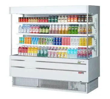 Turbo Air TOM-60MSEW(B)-N Merchandiser, Open Refrigerated Display