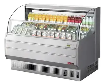 Turbo Air TOM-60SS-N Merchandiser, Open Refrigerated Display