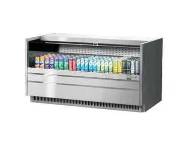 Turbo Air TOM-60UC-S-N Display Case, Refrigerated, Drop In