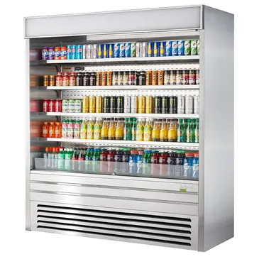 Turbo Air TOM-72ES-N Merchandiser, Open Refrigerated Display