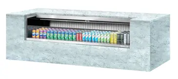 Turbo Air TOM-72UC-S-N Display Case, Refrigerated, Drop In