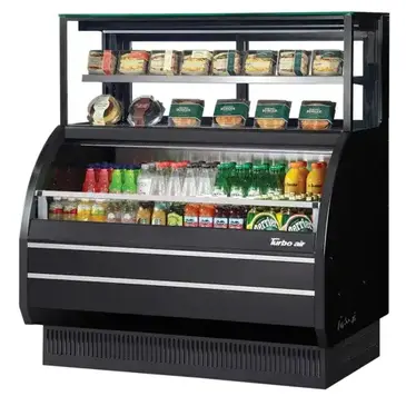 Turbo Air TOM-W-50SB-UF-N Merchandiser, Open Refrigerated Display