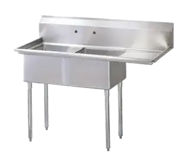 Turbo Air TSA-2-R1 Sink, (2) Two Compartment