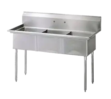 Turbo Air TSA-3-14-N Sink, (3) Three Compartment