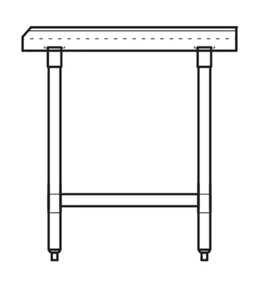 Turbo Air TSE-3072 Equipment Stand, for Countertop Cooking