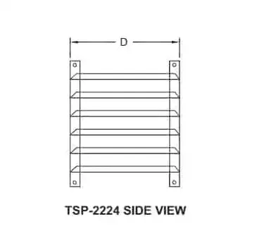 Turbo Air TSP-2224 Pan Insert Rack (Refrigerator/Cabinet)