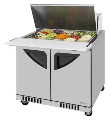 Turbo Air TST-36SD-15-FB-N Refrigerated Counter, Mega Top Sandwich / Salad Unit