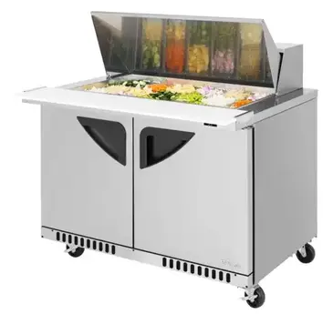 Turbo Air TST-48SD-18-FB-N Refrigerated Counter, Mega Top Sandwich / Salad Un