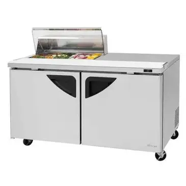 Turbo Air TST-60SD-08S-N-CL Refrigerated Counter, Sandwich / Salad Unit