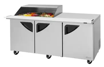 Turbo Air TST-72SD-18M-N-SL(-LW) Refrigerated Counter, Mega Top Sandwich / Salad Un