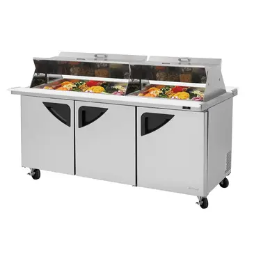 Turbo Air TST-72SD-30-N-DS Refrigerated Counter, Mega Top Sandwich / Salad Un