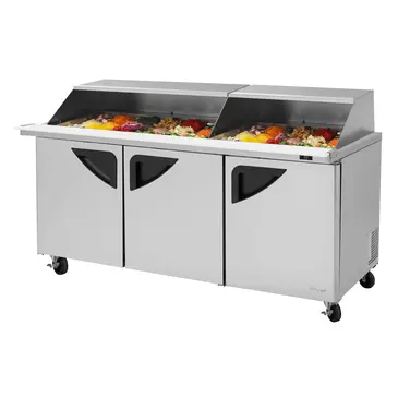 Turbo Air TST-72SD-30-N-SL Refrigerated Counter, Mega Top Sandwich / Salad Un