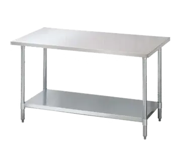 Turbo Air TSW-2424E Work Table,  24" - 27", Stainless Steel Top