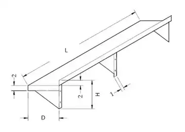 Turbo Air TSWS-1236 Shelving, Wall-Mounted