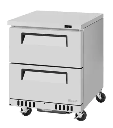 Turbo Air TUF-28SD-D2-FB-N Freezer, Undercounter, Reach-In