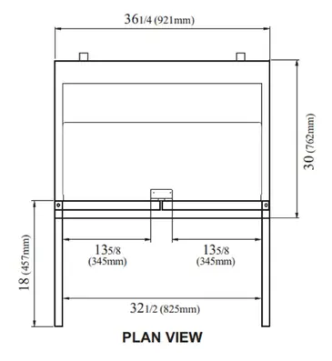 Turbo Air TUR-36SD-N6 Refrigerator, Undercounter, Reach-In