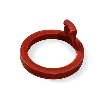 UNITED BRANDS Flat Gasket, Red, Silicone, For Whipped Cream Dispenser, United Brands PRT-47