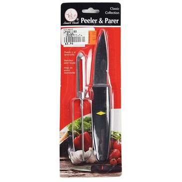 UNITED POWER GROUP Peeler and Paring Set, stainless steel, United Power Group 51188