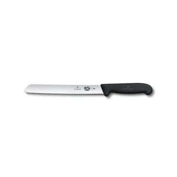 Victorinox Swiss Army Bread Knife, 8.25", Precise Slice, Black Handle, Right-Handed, Victorinox 5.1733.21