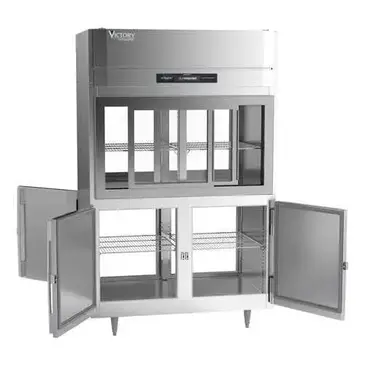 Victory Refrigeration DRS-2D-S1-PT-HD-HC Refrigerator, Pass-Thru