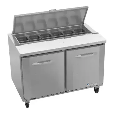 Victory Refrigeration VSP48HC-12 Refrigerated Counter, Sandwich / Salad Unit