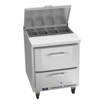 Victory Refrigeration VSPD27HC-08-2 Refrigerated Counter, Sandwich / Salad Unit