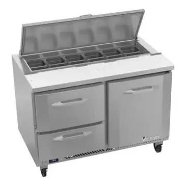 Victory Refrigeration VSPD48HC-12-2 Refrigerated Counter, Sandwich / Salad Unit