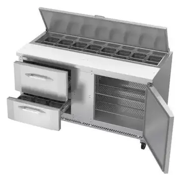 Victory Refrigeration VSPD60HC-16-2 Refrigerated Counter, Sandwich / Salad Unit