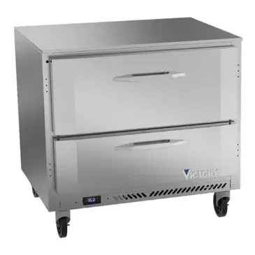 Victory Refrigeration VURD32HC-2 Refrigerator, Undercounter, Reach-In