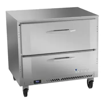 Victory Refrigeration VURD36HC-2 Refrigerator, Undercounter, Reach-In