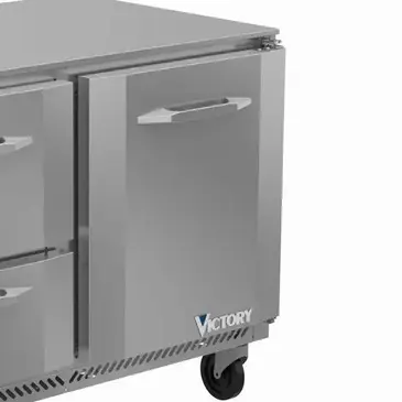 Victory Refrigeration VURD48HC-2 Refrigerator, Undercounter, Reach-In