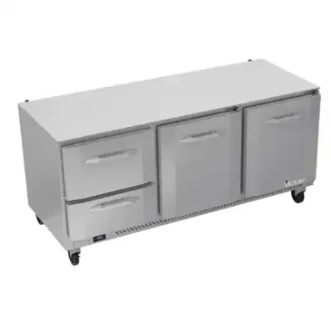 Victory Refrigeration VURD72HC-2 Refrigerator, Undercounter, Reach-In