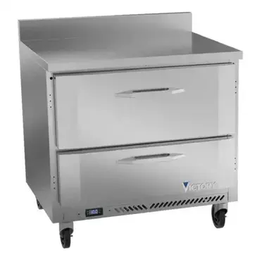 Victory Refrigeration VWFD36HC-2 Freezer Counter, Work Top