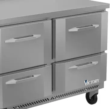 Victory Refrigeration VWFD48HC-4 Freezer Counter, Work Top