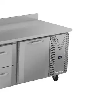 Victory Refrigeration VWRD119HC-6 Refrigerated Counter, Work Top