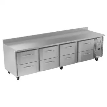 Victory Refrigeration VWRD119HC-8 Refrigerated Counter, Work Top