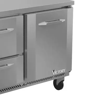 Victory Refrigeration VWRD48HC-2 Refrigerated Counter, Work Top