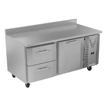 Victory Refrigeration VWRD67HC-2 Refrigerated Counter, Work Top