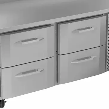 Victory Refrigeration VWRD67HC-4 Refrigerated Counter, Work Top