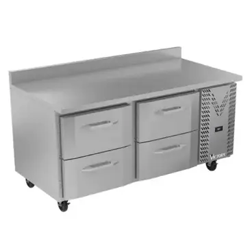 Victory Refrigeration VWRD67HC-4 Refrigerated Counter, Work Top