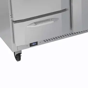 Victory Refrigeration VWRD72HC-2 Refrigerated Counter, Work Top