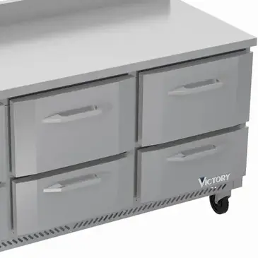 Victory Refrigeration VWRD72HC-6 Refrigerated Counter, Work Top