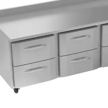 Victory Refrigeration VWRD93HC-6 Refrigerated Counter, Work Top