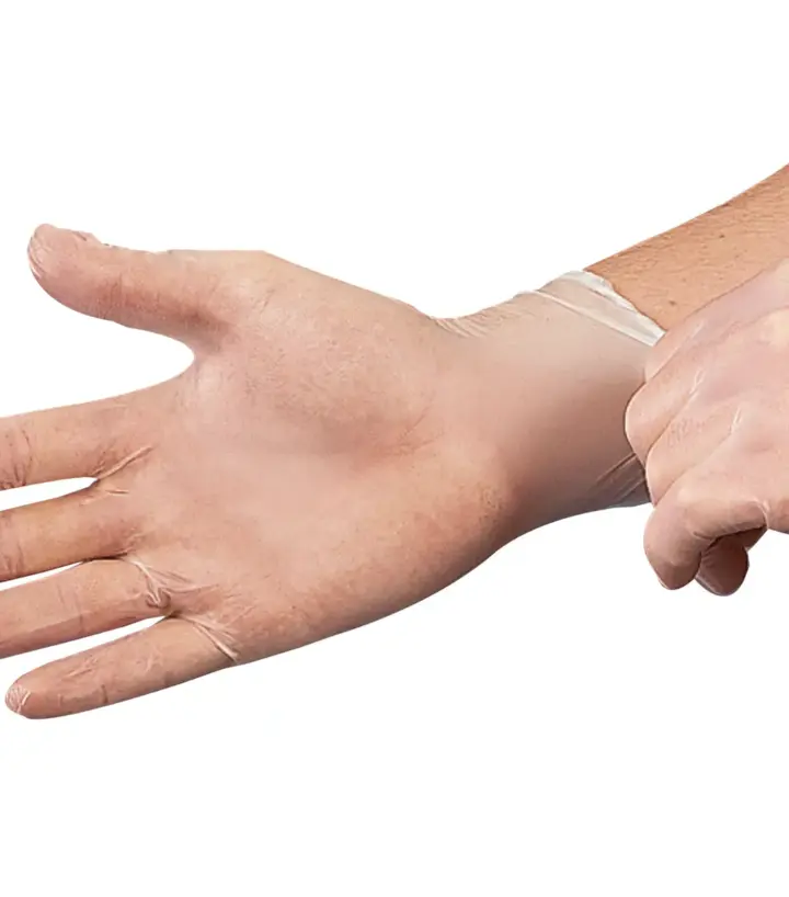 Omni International Corp Vinyl Multi-Purpose Gloves, Powder Free, Small 10/100/1000