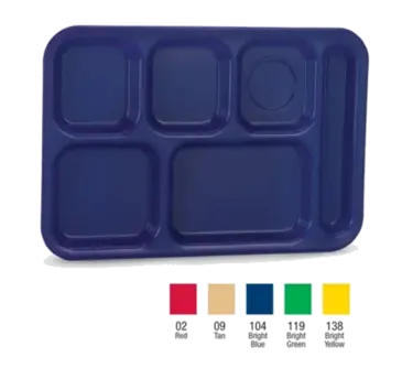 Vollrath 2015-02 Tray, Compartment, Plastic