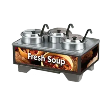 Vollrath 720201003 Soup Merchandiser, Countertop