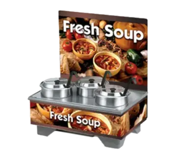 Vollrath 720201103 Soup Merchandiser, Countertop